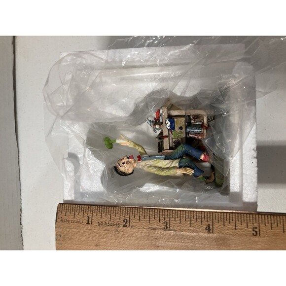 Department 56 Snow Village Halloween Dr. Lunatic The Mad Scientist Figure - Picture 6 of 6